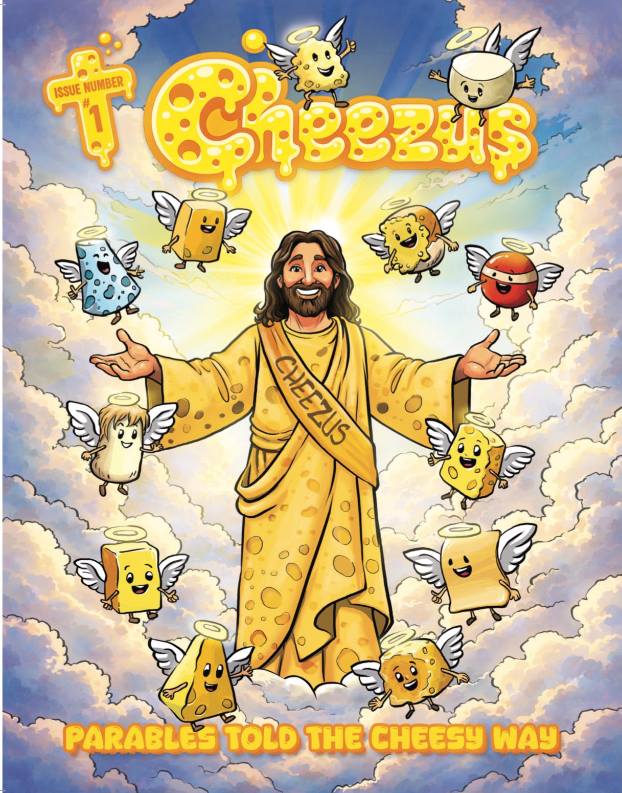 Cheezus Comic - 3 Biblical Parables Stories